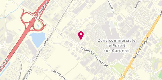 Plan de Sos Pare-Brise+ Portet-Sur-Garonne, 5 avenue de l'Enclos, 31120 Portet-sur-Garonne
