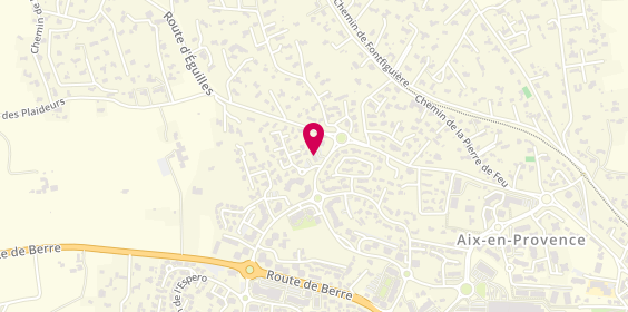 Plan de Saint Mitre Auto Service, 995 avenue de Bredasque, 13090 Aix-en-Provence