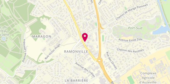 Plan de Relais Ramonville Saint Agne, 98 avenue Tolosane, 31520 Ramonville-Saint-Agne