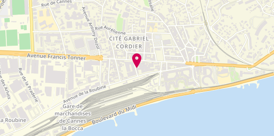 Plan de Peugeot - Garage de Bale, 111 avenue Francis Tonner, 06150 Cannes