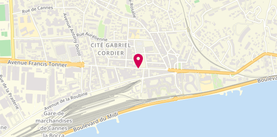 Plan de Auto du Sud, Cannes la Bocca 83 Avenue Francis Tonner, 06150 Cannes