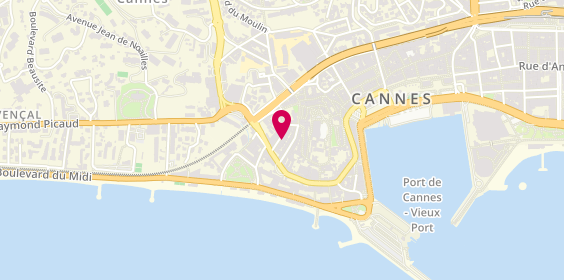 Plan de Garage de Provence Cannes, 8 Rue Hibert, 06400 Cannes