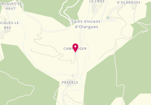 Plan de Gmtp, Camproger, 34390 Saint-Vincent-d'Olargues