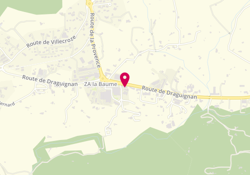 Plan de Agent Citroen, Qt Saint Romain - Route de Draguignan Lieudit, 83690 Salernes