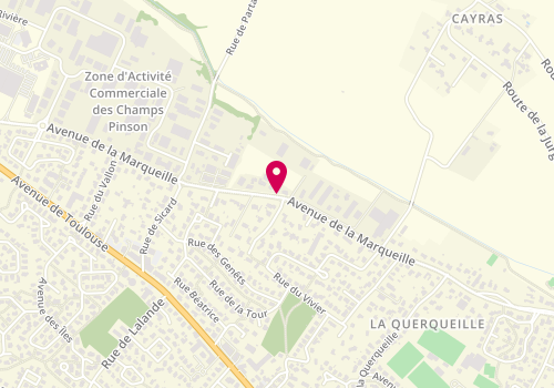 Plan de Auto Primo, 49 Bis avenue de la Marqueille, 31650 Saint-Orens-de-Gameville