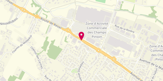 Plan de Auto P'neu Service, 10 Avenue de Toulouse, 31650 Saint-Orens-de-Gameville