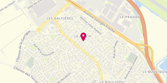 Plan de Atelier FABS, 7 Rue Auguste Comté, 34470 Pérols
