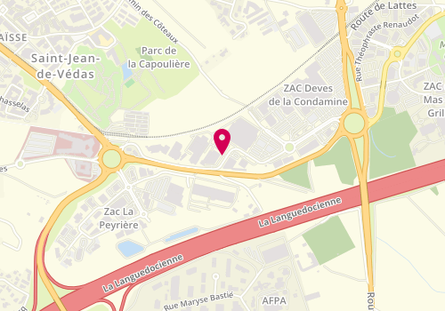 Plan de Norauto, Zone Aménagement Deves de la Condamine
Centre Commercial Carrefour, 34430 Saint-Jean-de-Védas