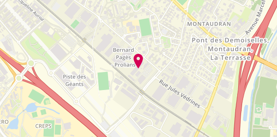 Plan de Motrio, 8 Rue Claude Gonin, 31400 Toulouse