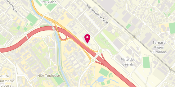Plan de Point Auto Service, 170 avenue de Lespinet, 31400 Toulouse