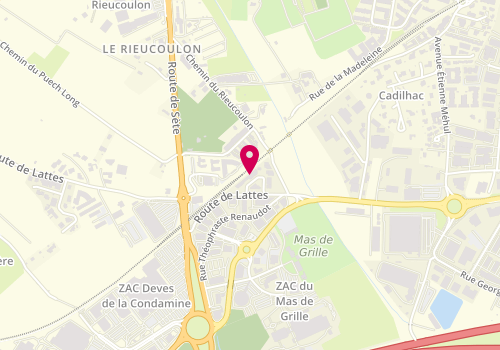 Plan de Sid Carrosserie, 10 Rue du Fer à Cheval, 34430 Saint-Jean-de-Védas