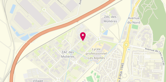 Plan de Service Auto Diffusion, Z.I Les Molières
34 avenue du Luxembourg, 13140 Miramas