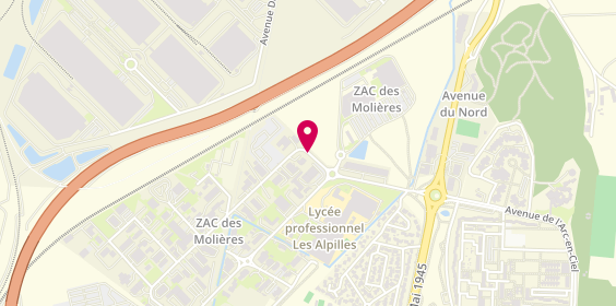 Plan de Garage Paporalkis, Zone Industrielle Les Molières 62 Avenue Luxembourg, 13140 Miramas
