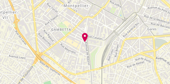 Plan de Garage Motrio, 6 avenue de Maurin, 34000 Montpellier