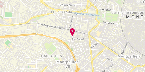 Plan de Passion Auto, 15 Rue Louis Braille, 34070 Montpellier