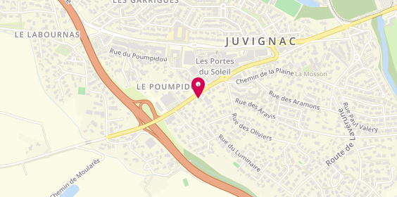Plan de Juvignac Auto, 57 Route de Saint-Georges d'Orques, 34990 Juvignac