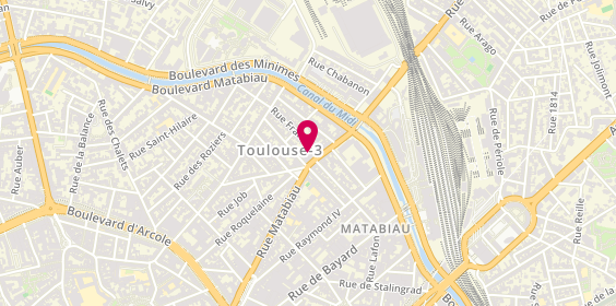 Plan de Bosch Car Service Garage Matabiau Services, 53 Rue Matabiau, 31000 Toulouse