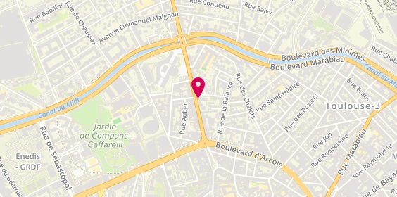 Plan de Falguière Garage, 28 avenue Honoré Serres, 31000 Toulouse