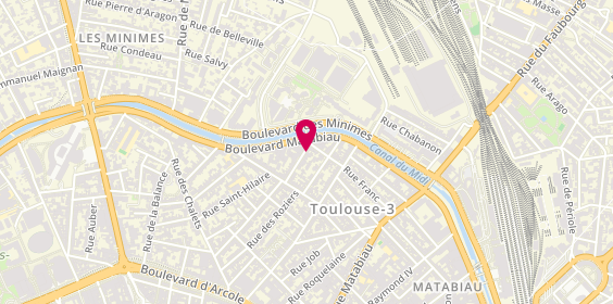 Plan de Motrio, 23 Rue de Châteaudun, 31000 Toulouse