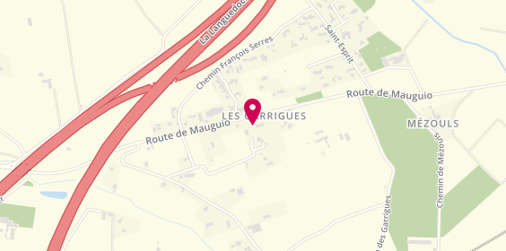 Plan de Meynier Philippe, Résidence Les Garrigues Route Montpellier, 34130 Mauguio