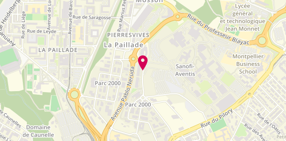 Plan de Grele Master, Lotissement 18 849 Rue Favre de Saint Castor, 34080 Montpellier