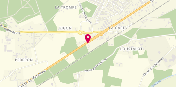 Plan de LF Mécanique, 1401 Bis Route de Bayonne, 40230 Bénesse-Maremne