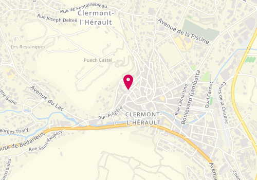 Plan de Pr Auto Clermont, Route Nationale 9, 34800 Clermont-l'Hérault