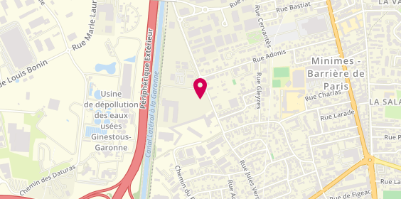 Plan de Autodistribution Garonne-Arnaudies, 97 Rue de Fenouillet, 31200 Toulouse