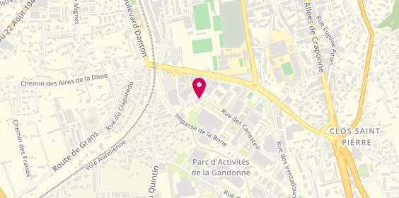 Plan de Saas Salon, 531 Rue des Canesteu, 13300 Salon-de-Provence