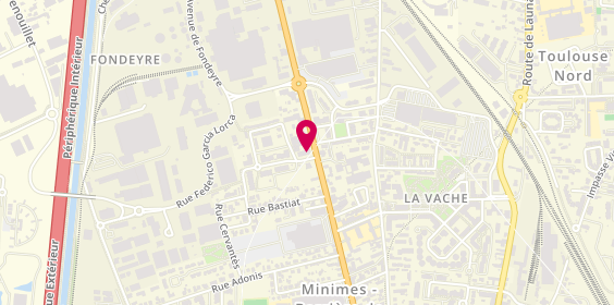 Plan de Kia | Toulouse - Tressol-Chabrier, 143 avenue des États-Unis, 31200 Toulouse