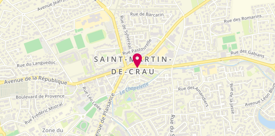 Plan de Agent Citroen, Place Dr J. Bagnaninchi, 13310 Saint-Martin-de-Crau
