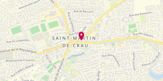 Plan de Bm Automobile, 7 Rue Transhumance Zone Aménagement Cabrau, 13310 Saint-Martin-de-Crau