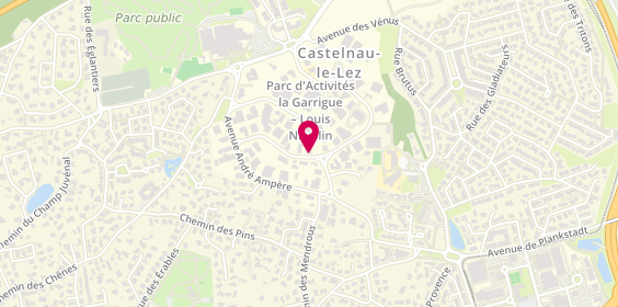Plan de SARL Arnaud, 239 avenue Blaise Pascal, 34170 Castelnau-le-Lez