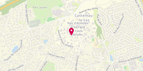 Plan de Montpellier-Castelnau-le-Lez, 155 Av. Blaise Pascal, 34170 Castelnau-le-Lez