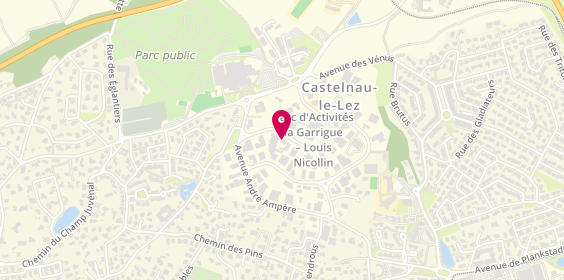 Plan de CC Carrosserie CLAPAREDE | Castelnau-le-Lez, 170 avenue des Compagnons, 34170 Castelnau-le-Lez