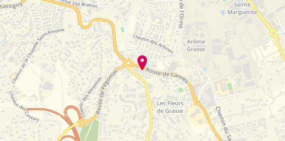 Plan de Audi Grasse -JOSE CAUVIN SA, 12 Route de Cannes, 06130 Grasse