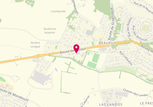 Plan de Carrosserie Lestrade, 12 Route de Lavaur, 31850 Beaupuy