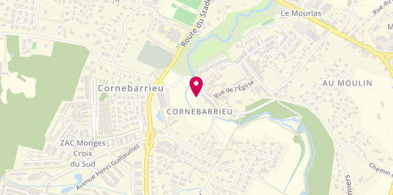 Plan de Garage des Cedres, 32 Route de Mondonville, 31700 Cornebarrieu