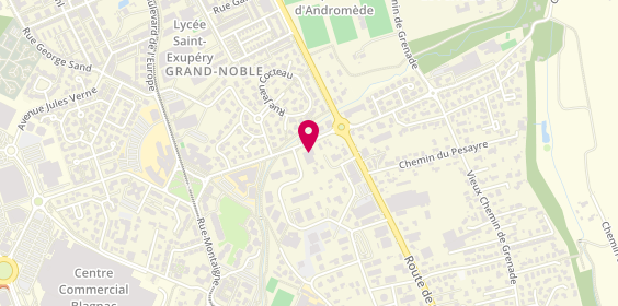 Plan de Peugeot, 24 Rue des Briquetiers Zone Artisanale Fontgrasse, 31700 Blagnac
