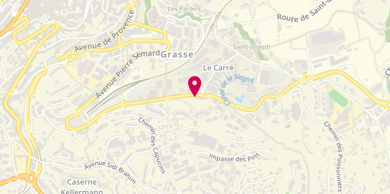 Plan de Auto Primo, 52 Route de la Marigarde, 06130 Grasse