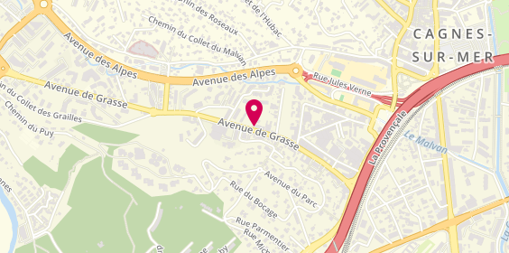 Plan de Jmd Auto, 38 avenue de Grasse, 06800 Cagnes-sur-Mer