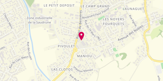 Plan de Espace Autos, 36 Route de Bessières, 31140 Launaguet