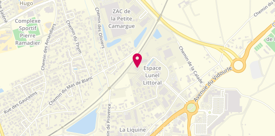 Plan de Espace Auto des Lunellois, Zae Lunel Littoral
180 Rue Thomas Edison, 34400 Lunel