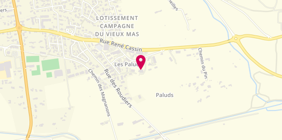Plan de AP Location, chemin du Hangard d'Emilien, 13430 Eyguières