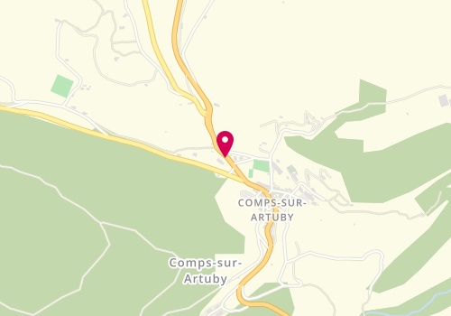 Plan de Cortez et Fils, Route Départementale 955, 83840 Comps-sur-Artuby