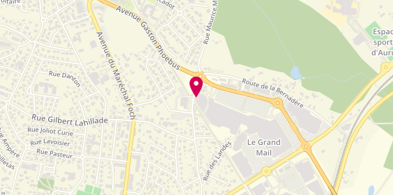 Plan de L'Auto E.leclerc, 226 Rue Maurice Menton, 40990 Saint-Paul-lès-Dax