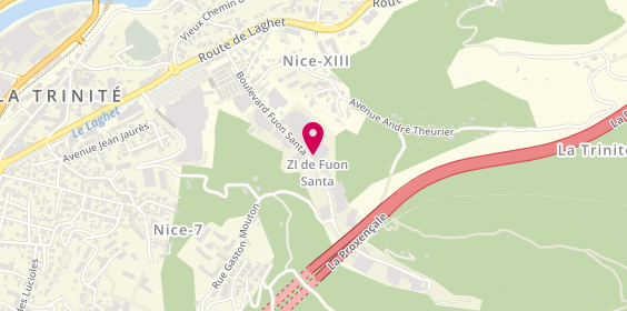 Plan de Nice Dépannage, 25 Boulevard Fuon Santa, 06340 La Trinité