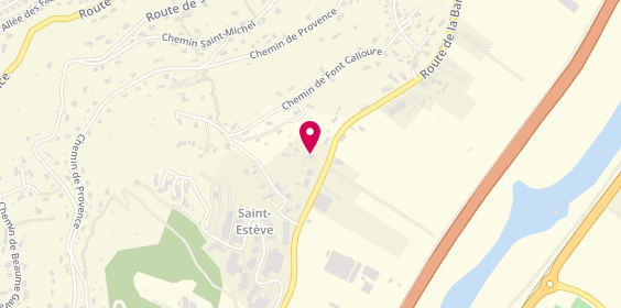 Plan de Euromeca, 2300 Route de la Baronne, 06510 Gattières
