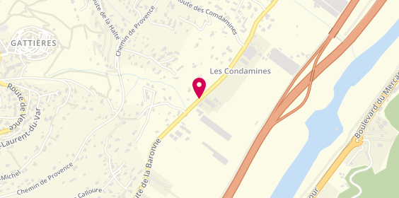 Plan de Carrosserie des condamines, 1345 Route Baronne, 06510 Gattières