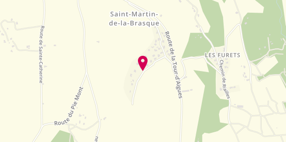 Plan de GARRIDO José, Chemin du Castellas Chemin des Abeliers, 84760 Saint-Martin-de-la-Brasque